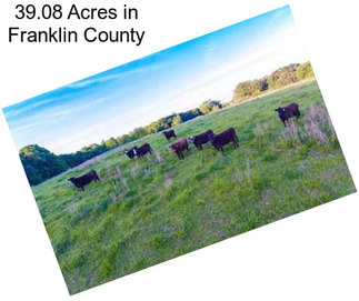 39.08 Acres in Franklin County