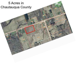 5 Acres in Chautauqua County