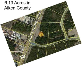 6.13 Acres in Aiken County