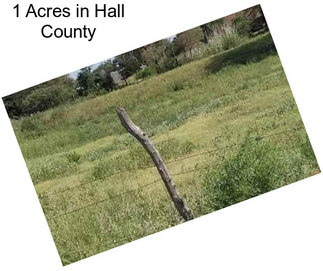 1 Acres in Hall County
