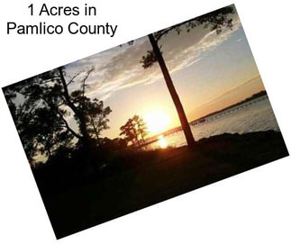 1 Acres in Pamlico County