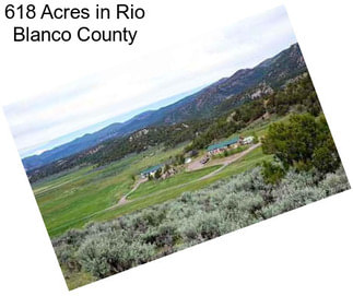 618 Acres in Rio Blanco County