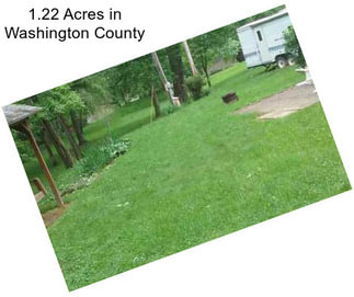 1.22 Acres in Washington County