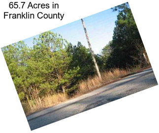 65.7 Acres in Franklin County