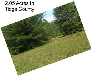 2.05 Acres in Tioga County