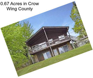 0.67 Acres in Crow Wing County