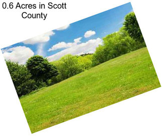 0.6 Acres in Scott County