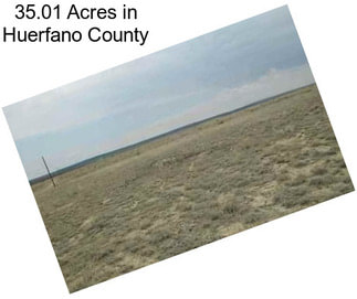 35.01 Acres in Huerfano County