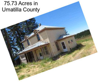 75.73 Acres in Umatilla County