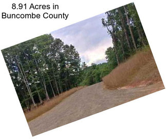 8.91 Acres in Buncombe County