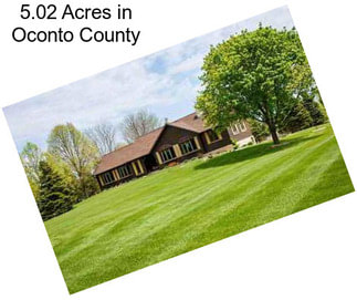 5.02 Acres in Oconto County