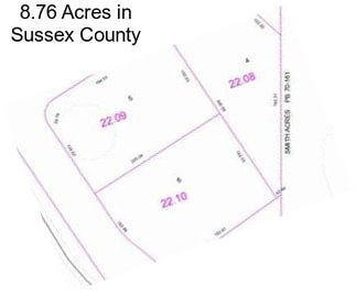 8.76 Acres in Sussex County