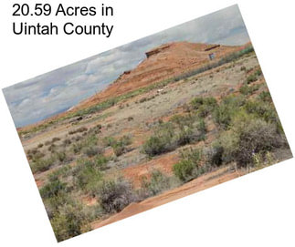 20.59 Acres in Uintah County