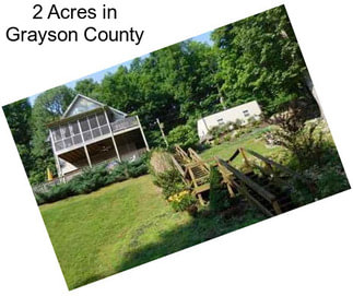 2 Acres in Grayson County