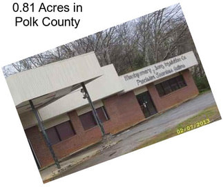 0.81 Acres in Polk County
