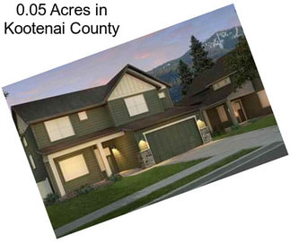 0.05 Acres in Kootenai County