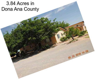 3.84 Acres in Dona Ana County