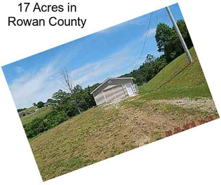 17 Acres in Rowan County