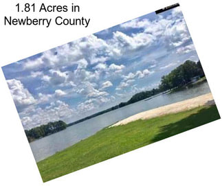 1.81 Acres in Newberry County