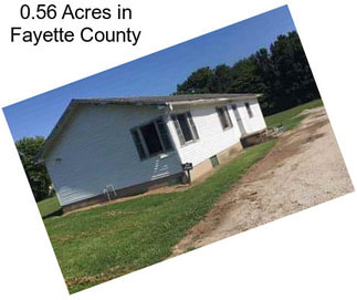 0.56 Acres in Fayette County