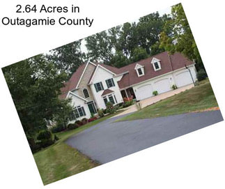 2.64 Acres in Outagamie County