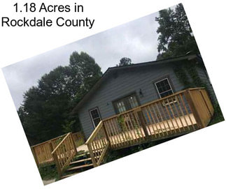 1.18 Acres in Rockdale County