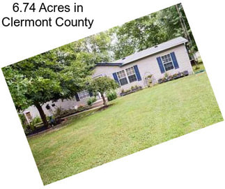 6.74 Acres in Clermont County