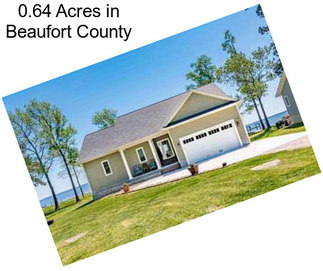 0.64 Acres in Beaufort County