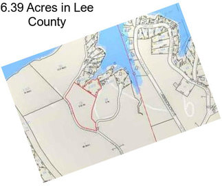 6.39 Acres in Lee County