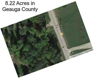 8.22 Acres in Geauga County
