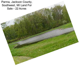 Parma, Jackson County, Southwest, MI Land For Sale - 22 Acres
