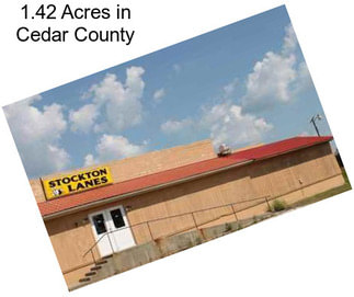 1.42 Acres in Cedar County