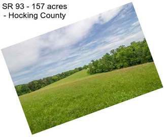 SR 93 - 157 acres - Hocking County