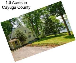 1.6 Acres in Cayuga County