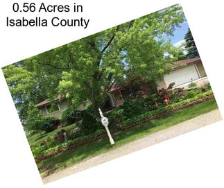 0.56 Acres in Isabella County