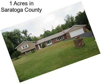 1 Acres in Saratoga County