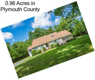 0.96 Acres in Plymouth County