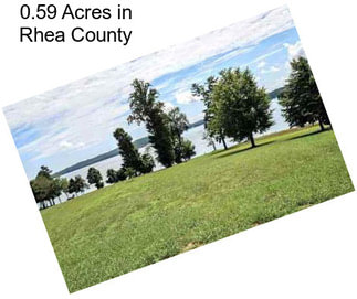 0.59 Acres in Rhea County