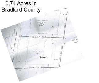 0.74 Acres in Bradford County