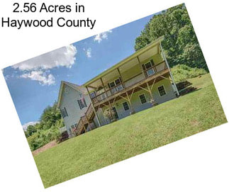 2.56 Acres in Haywood County