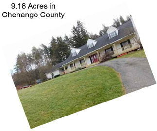 9.18 Acres in Chenango County