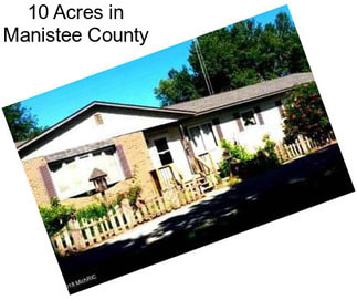 10 Acres in Manistee County