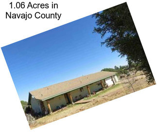 1.06 Acres in Navajo County