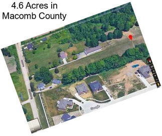 4.6 Acres in Macomb County