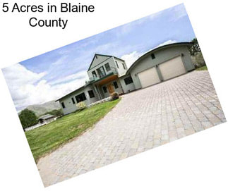 5 Acres in Blaine County