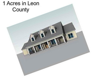 1 Acres in Leon County