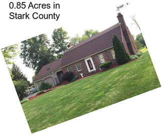 0.85 Acres in Stark County