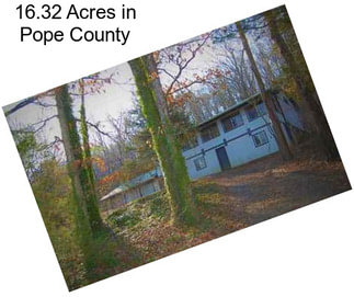 16.32 Acres in Pope County