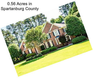 0.56 Acres in Spartanburg County