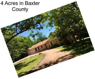 4 Acres in Baxter County